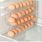 Space-Saving Refrigerator Egg Organizer