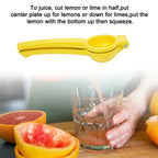 Heavy-Duty Aluminum Citrus Press (Organic searches for "heavy-duty" are very strong because cheap plastic squeezers notoriously snap in half).