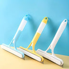 2-in-1 Window Squeegee with Built-in Spray Bottle