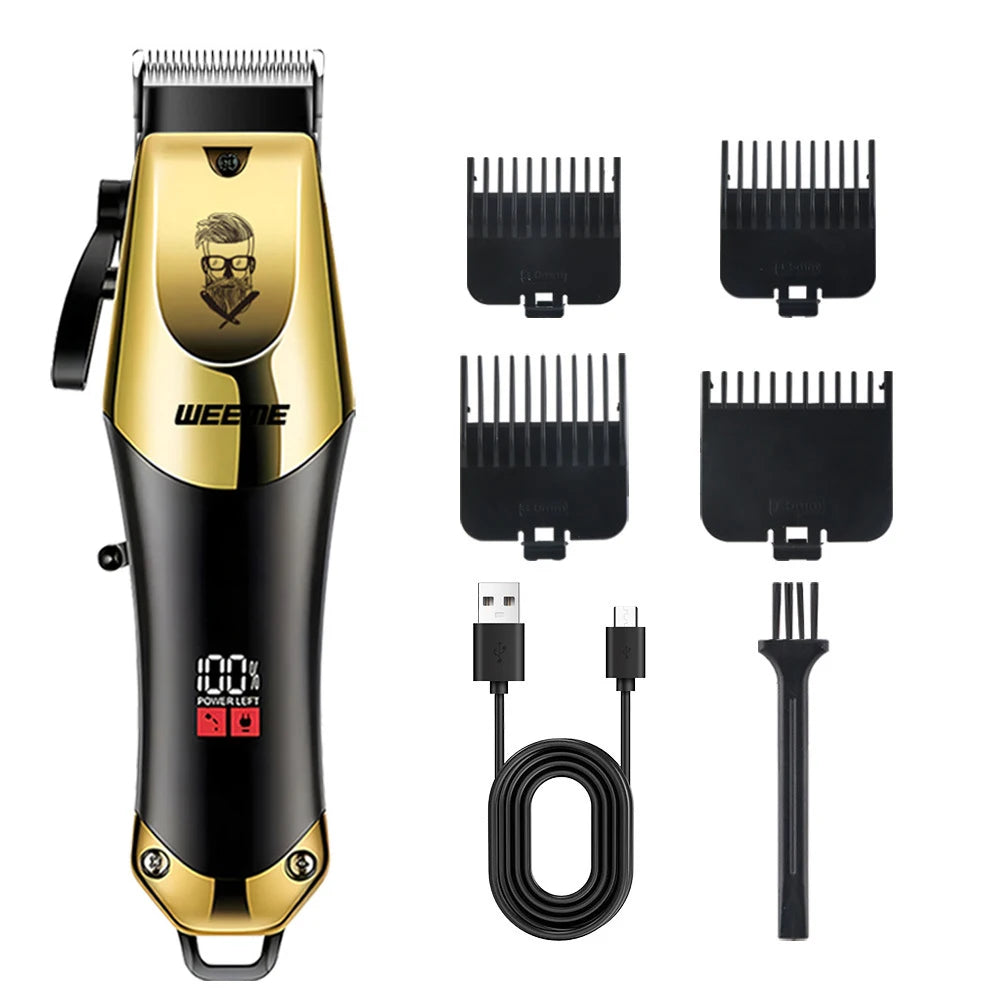 Premium Pro Men's Grooming Kit & Hair Clipper Set