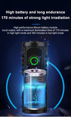 Rechargeable EDC Pocket Flashlight with Clip