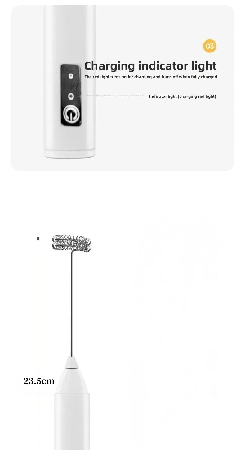Rechargeable Handheld Milk Frother