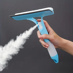 2-in-1 Window Squeegee with Built-in Spray Bottle