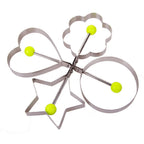 Premium Stainless Steel Breakfast Shaper Set (5 Pcs)
