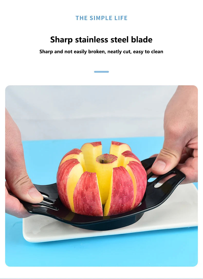 Quick-Slice Apple Cutter with Easy-Grip Handles