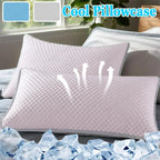 Ultra-Cooling Textured Summer Pillowcase