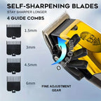 Premium Pro Men's Grooming Kit & Hair Clipper Set