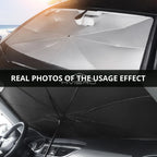 Umbrella-Style Windshield Sun Blocker