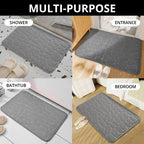 Ultra-Absorbent Memory Foam Bath Mat