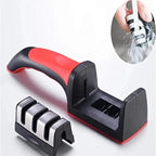 Ergonomic 3-in-1 Handheld Knife Sharpener