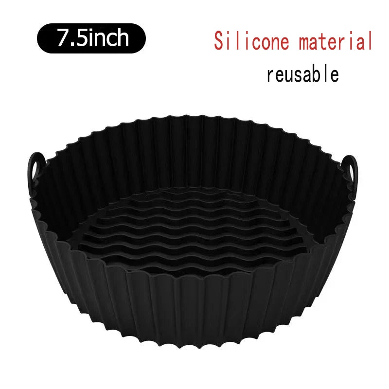 50-Pack Non-Stick Air Fryer Paper Liners