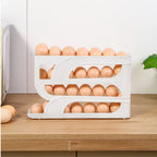 Space-Saving Refrigerator Egg Organizer