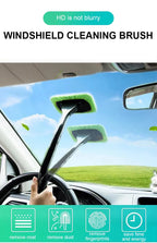 Ergonomic Car Windshield Cleaning Wand