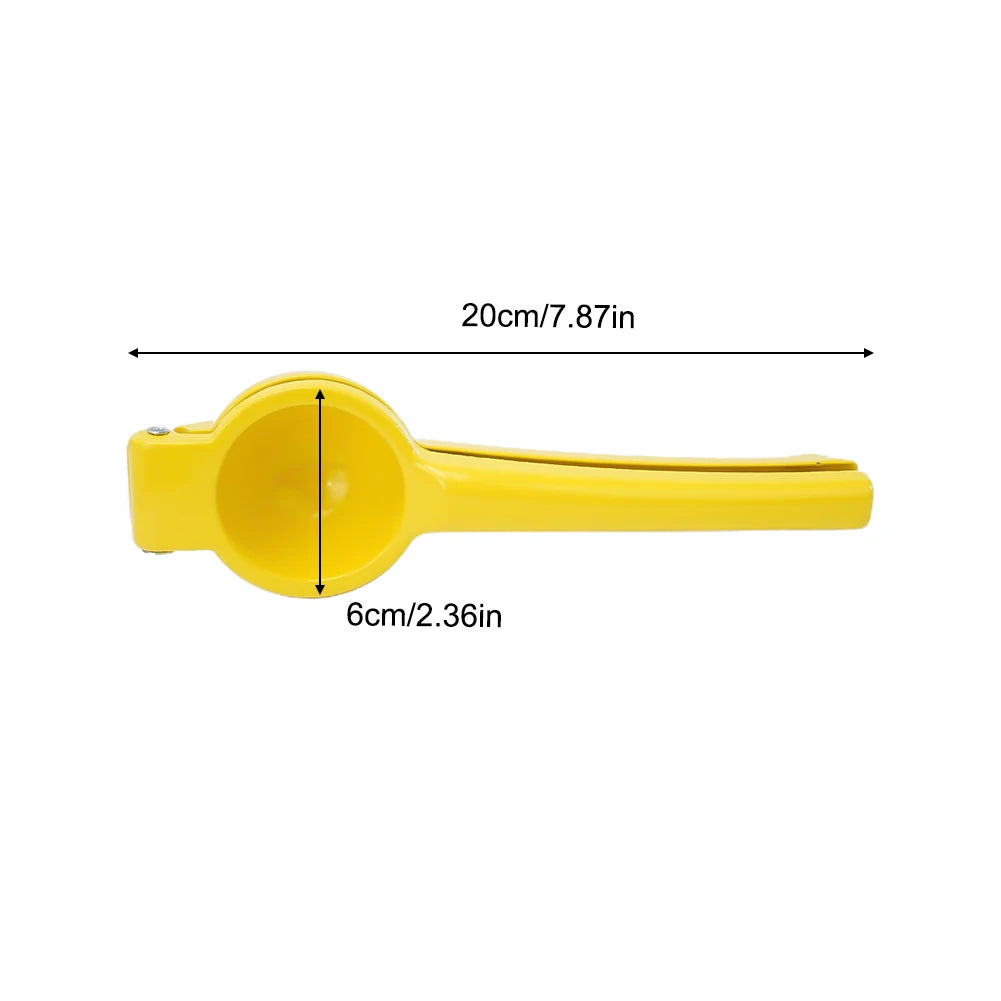 Heavy-Duty Aluminum Citrus Press (Organic searches for "heavy-duty" are very strong because cheap plastic squeezers notoriously snap in half).