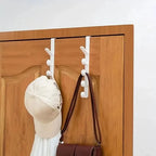 Space-Saving No-Drill Door Hanger Hooks