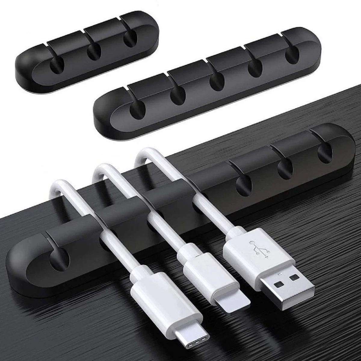 Self-Adhesive Wire & Cord Management Holder