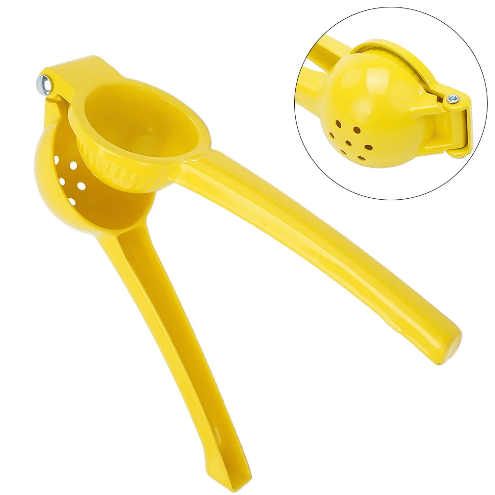 Heavy-Duty Aluminum Citrus Press (Organic searches for "heavy-duty" are very strong because cheap plastic squeezers notoriously snap in half).
