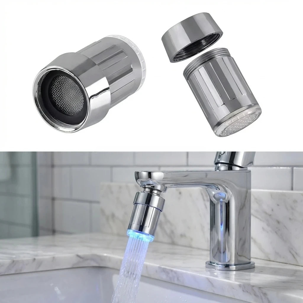 Automatic Color-Changing Glow Tap Nozzle