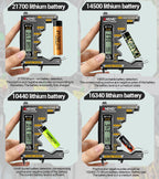 Universal LCD Digital Battery Tester