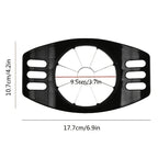 Quick-Slice Apple Cutter with Easy-Grip Handles