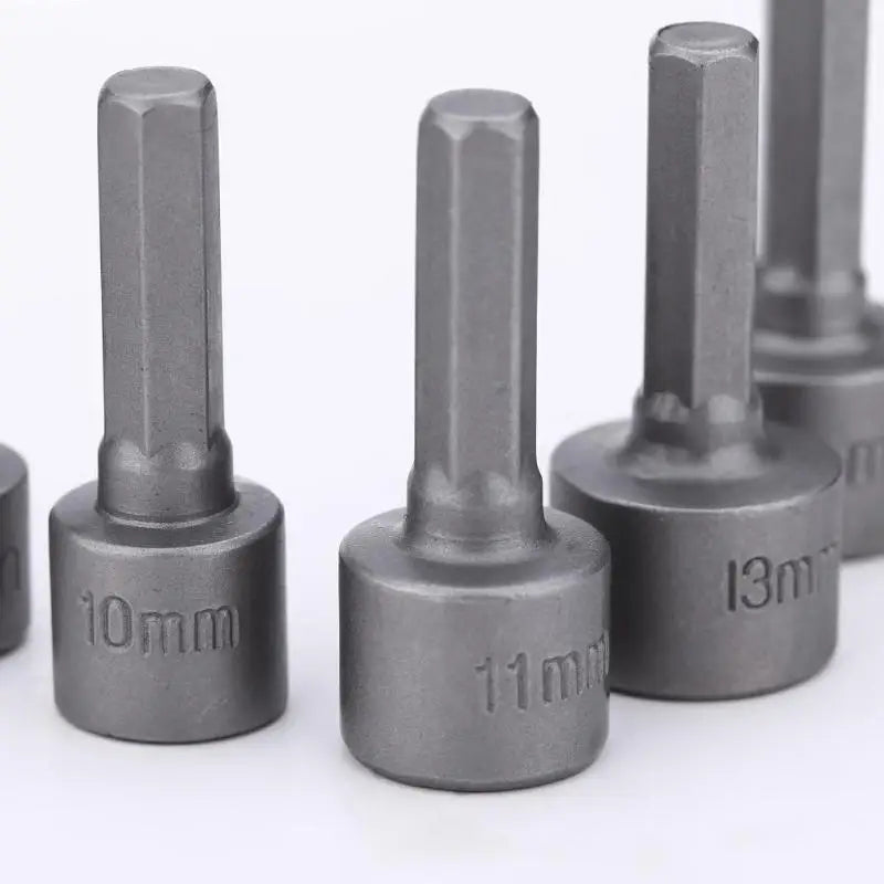 Quick-Change Hex Socket Drill Bit Set