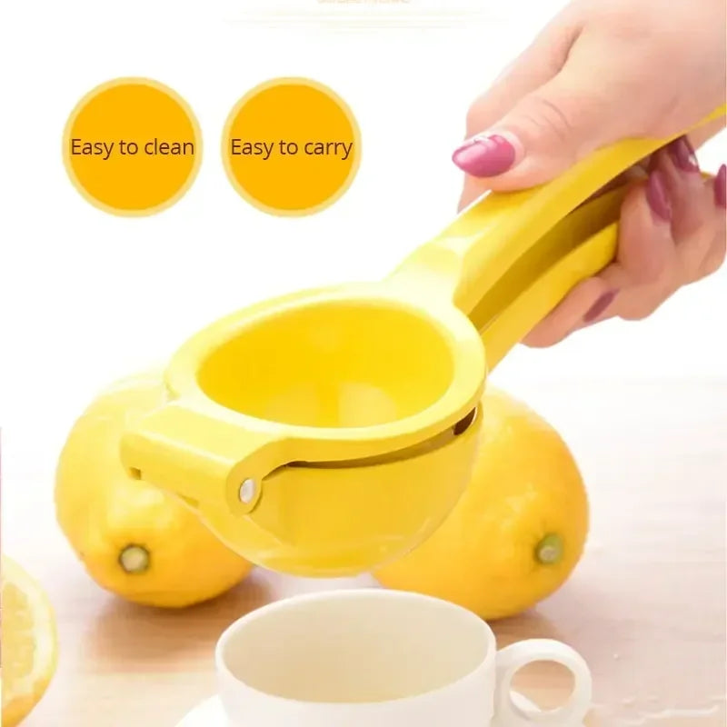 Heavy-Duty Aluminum Citrus Press (Organic searches for "heavy-duty" are very strong because cheap plastic squeezers notoriously snap in half).