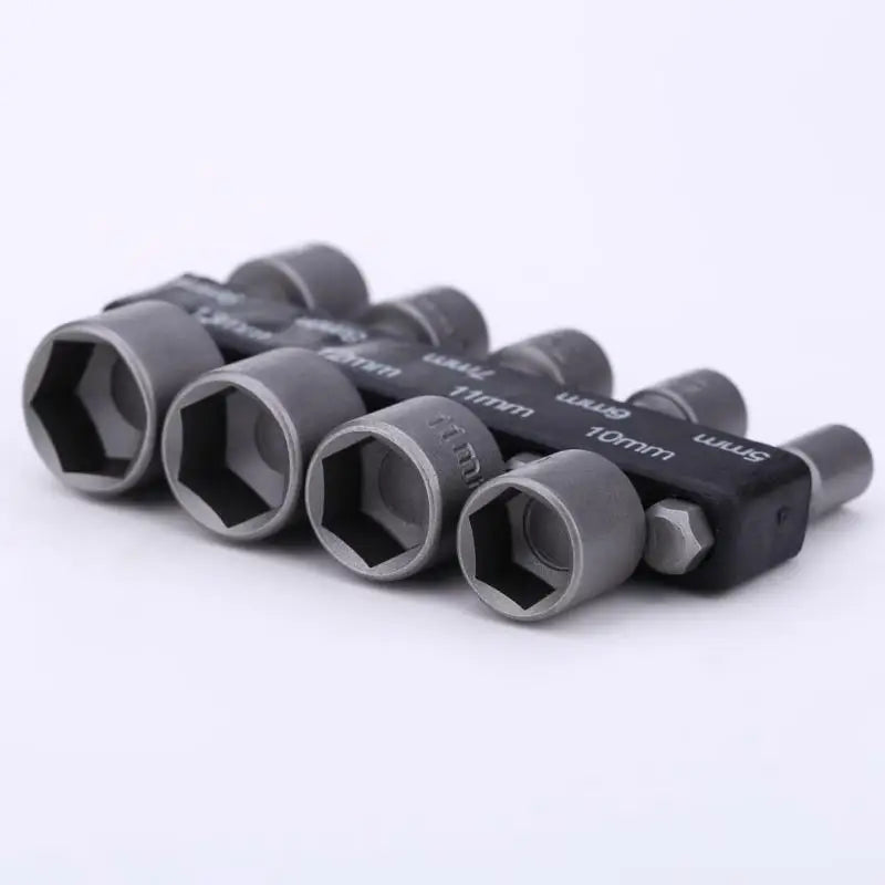 Quick-Change Hex Socket Drill Bit Set