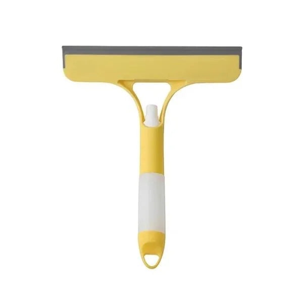 2-in-1 Window Squeegee with Built-in Spray Bottle