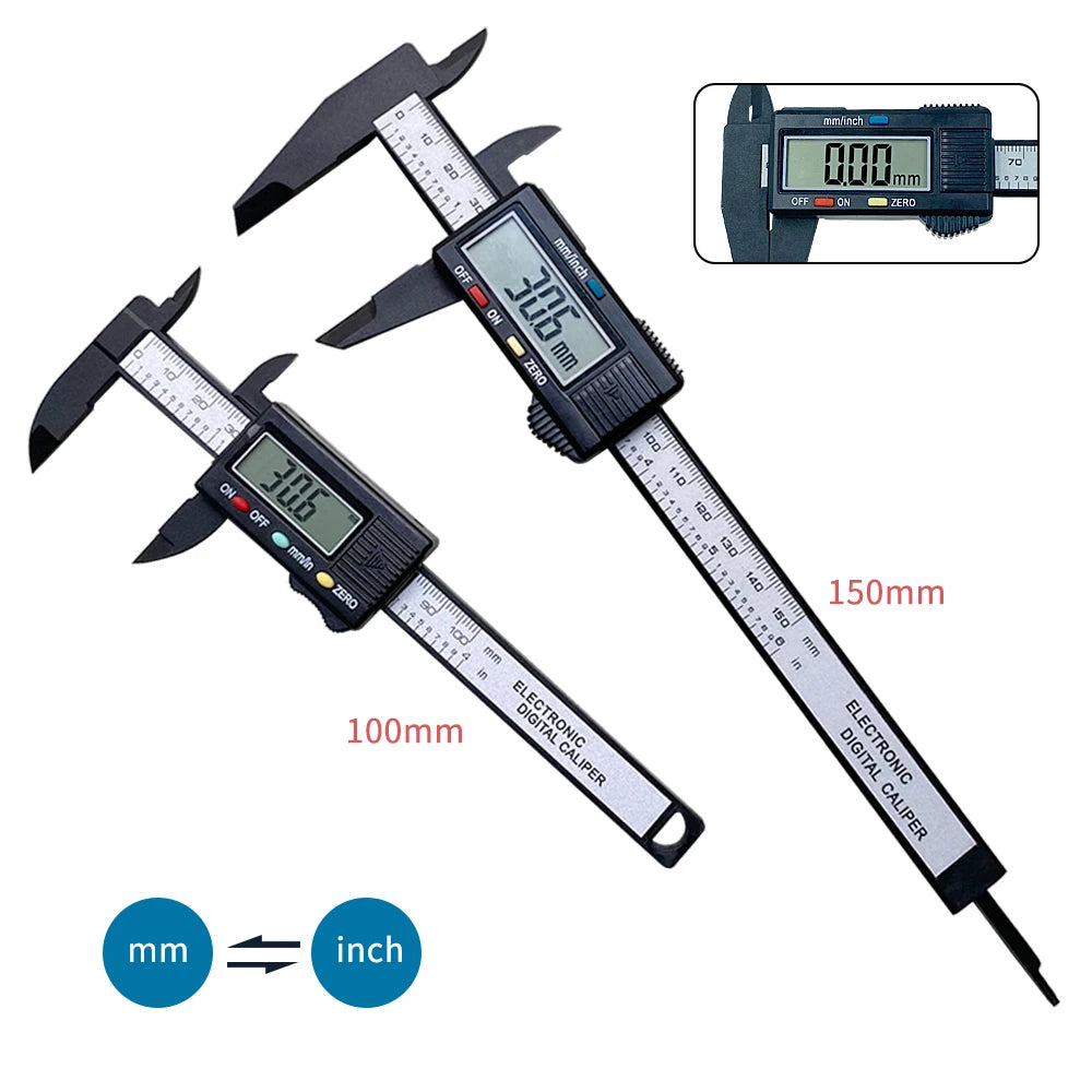 Electronic Digital Caliper with LCD Display