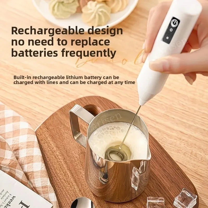 Rechargeable Handheld Milk Frother