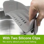Silicone Clip-On Pot Strainer