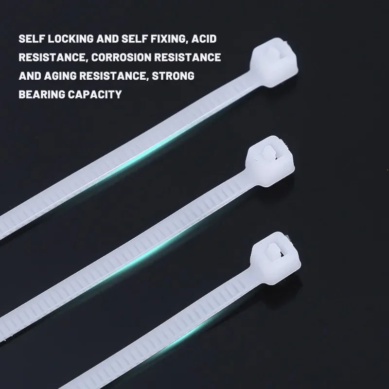 Multi-Purpose Adjustable Cable Organizer Ties