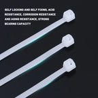 Multi-Purpose Adjustable Cable Organizer Ties