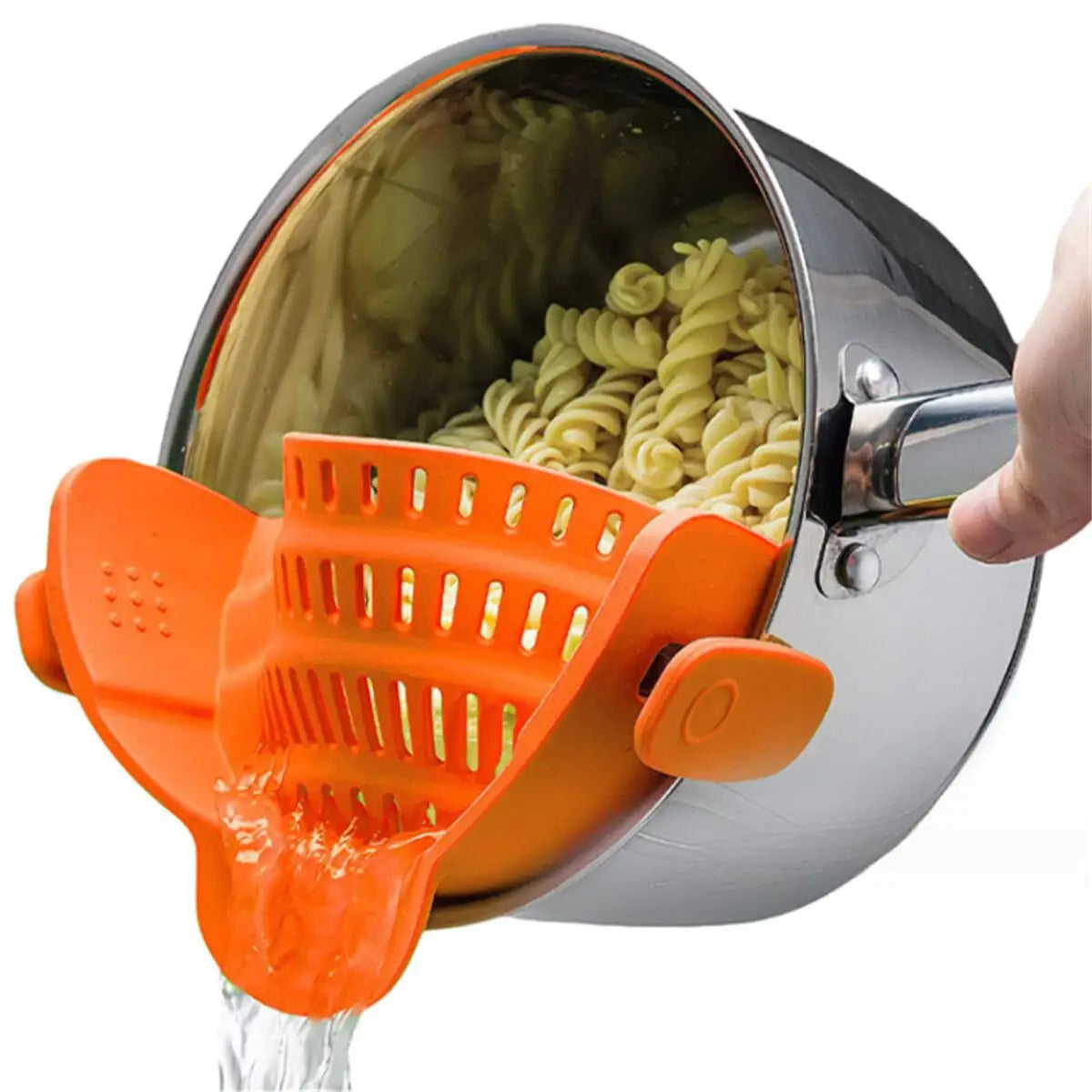 Silicone Clip-On Pot Strainer