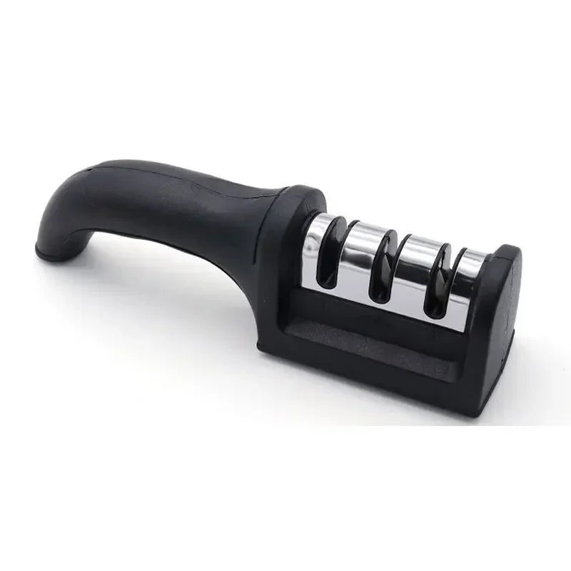 Ergonomic 3-in-1 Handheld Knife Sharpener