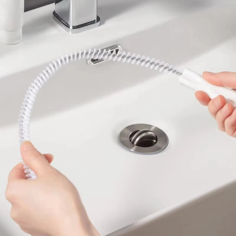 Flexible Drain Clog Remover Brush