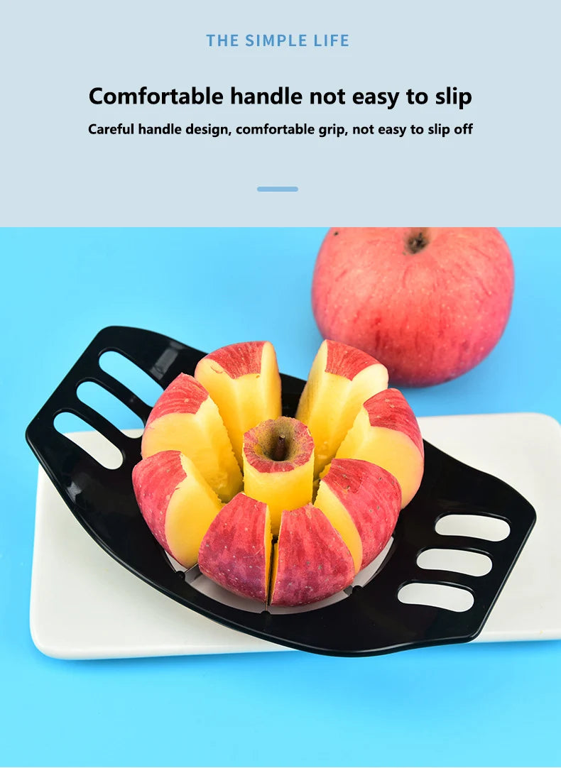 Quick-Slice Apple Cutter with Easy-Grip Handles