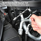 46-Piece 1/4" Drive Socket & Ratchet Set