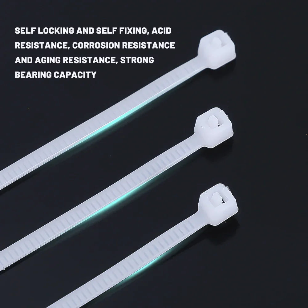 Multi-Purpose Adjustable Cable Organizer Ties