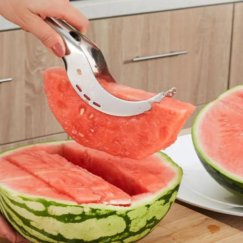 Premium Stainless Steel Watermelon Slicer