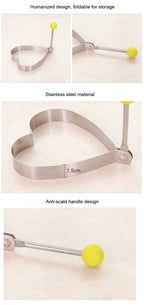 Premium Stainless Steel Breakfast Shaper Set (5 Pcs)
