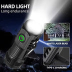 Rechargeable EDC Pocket Flashlight with Clip