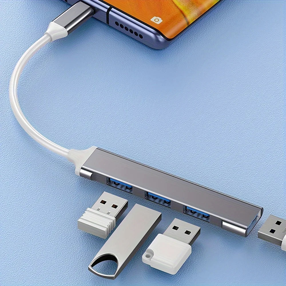 Ultra-Slim 4-in-1 Type-C USB Hub