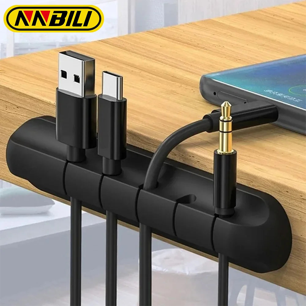 Self-Adhesive Wire & Cord Management Holder