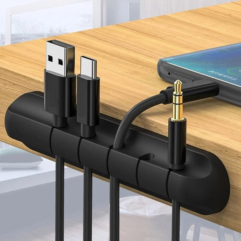Self-Adhesive Wire & Cord Management Holder