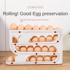 Space-Saving Refrigerator Egg Organizer