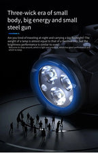 Rechargeable EDC Pocket Flashlight with Clip
