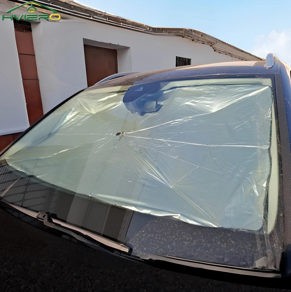 Umbrella-Style Windshield Sun Blocker