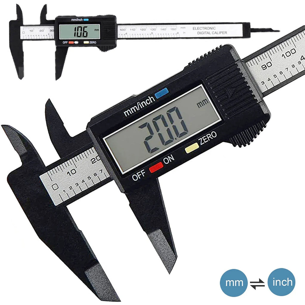 Electronic Digital Caliper with LCD Display