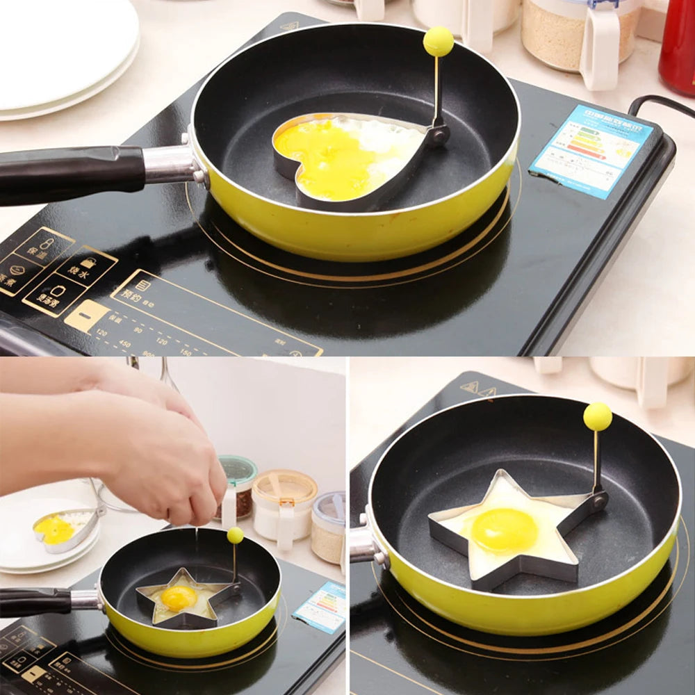 Premium Stainless Steel Breakfast Shaper Set (5 Pcs)